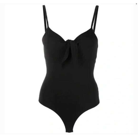 ATM Black One Piece Bodysuit Jumper Tank Top XS - Picture 1 of 8